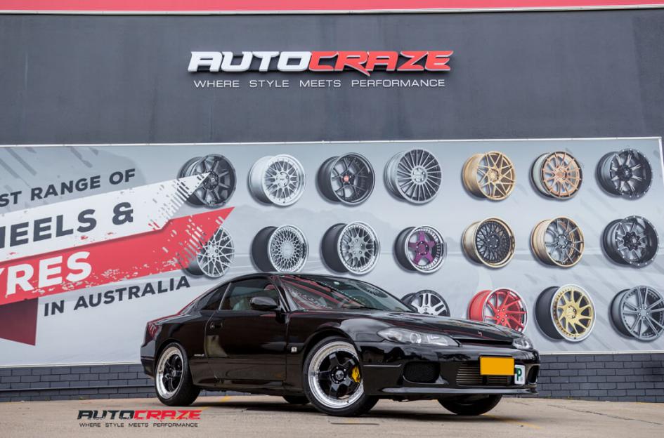 NISSAN00SX S15 RS1 BLACK MACHINED LIP